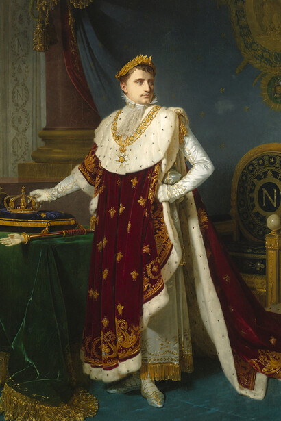 Michel Martin Drolling- Retrato oficial de Napoleón I