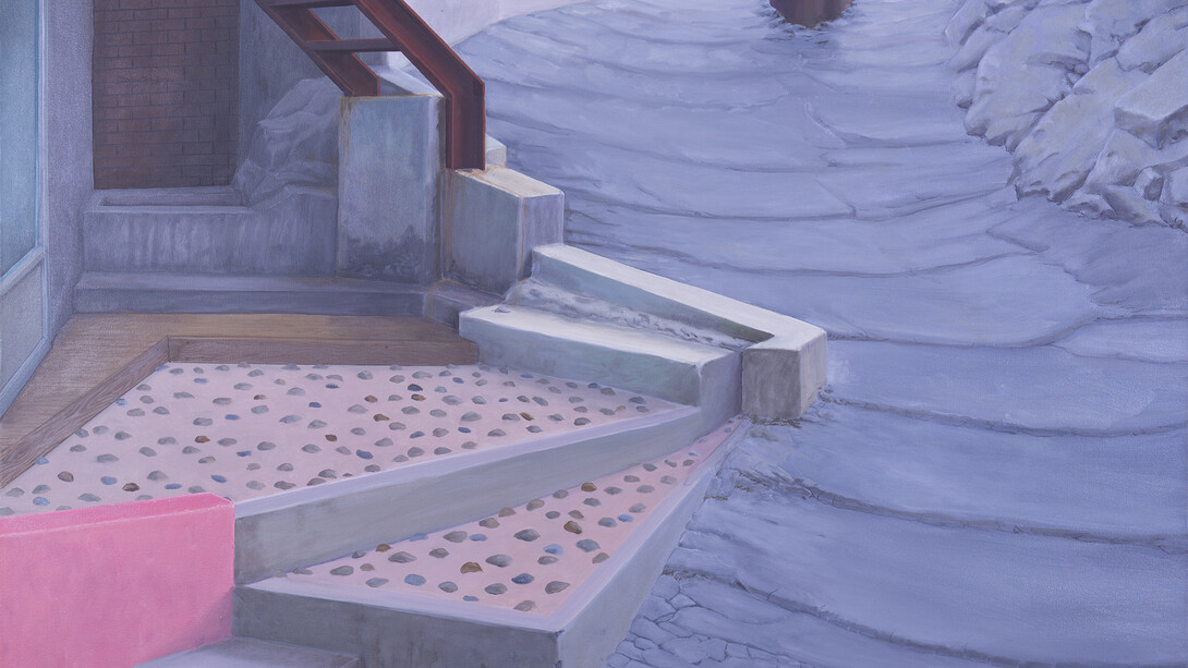 Ingo Baumgarten, Untitled (Concrete steps and way, Hongdoe, Seoul), 2009-14, courtesy of the artist and Hanmi Gallery