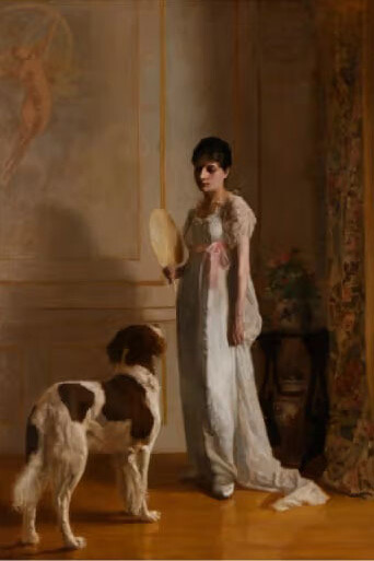 Mary K. Trotter, Waiting (detail), 1881. Courtesy of Philadelphia Museum of Art