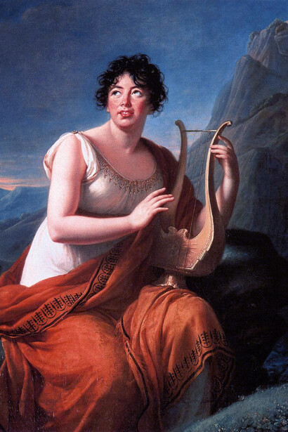 Elisabeth Vigée Lebrun. Ritratto di Madame de Staël