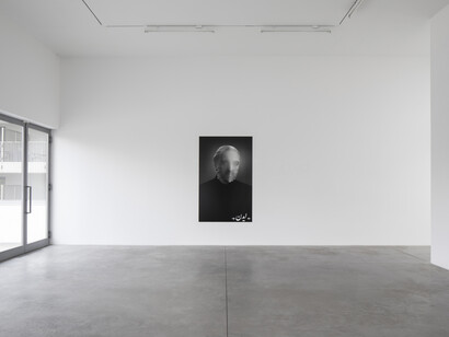 Shirin Neshat, Do u dare! Exhibition view. Courtesy of Lia Rumma Gallery. Photo by Marco Dapino