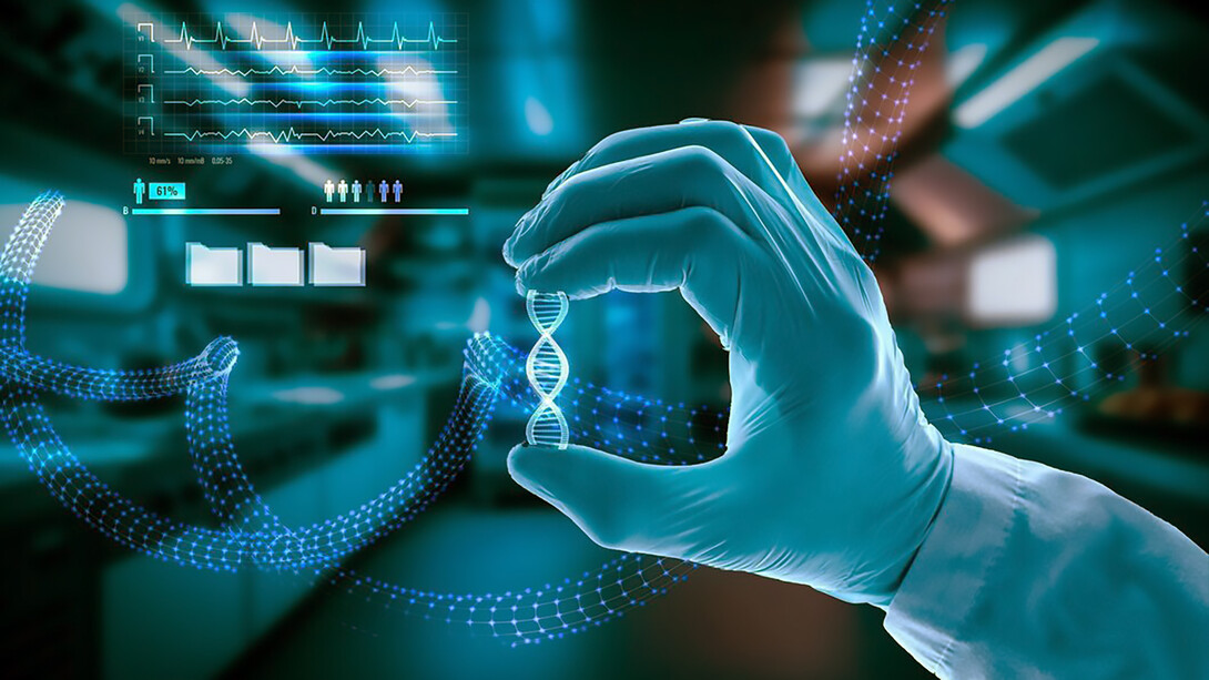 Biotechnology specialist in the laboratory conducting experiments