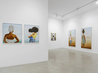 Leandro Júnior, Between Earth and memory, exhibition view. Courtesy of Aura Galeria