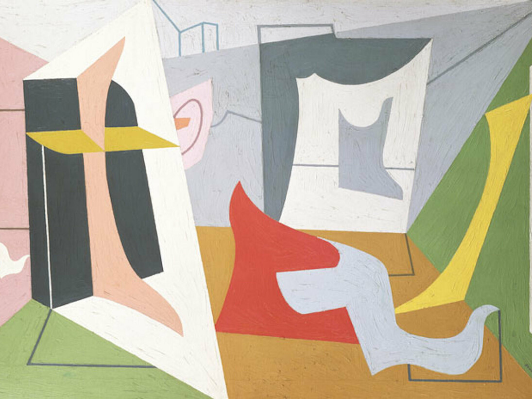 Stuart Davis, In Full Swing. Courtesy of National Gallery of Art