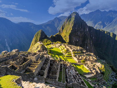 Vista de Machu Picchu, Perú
