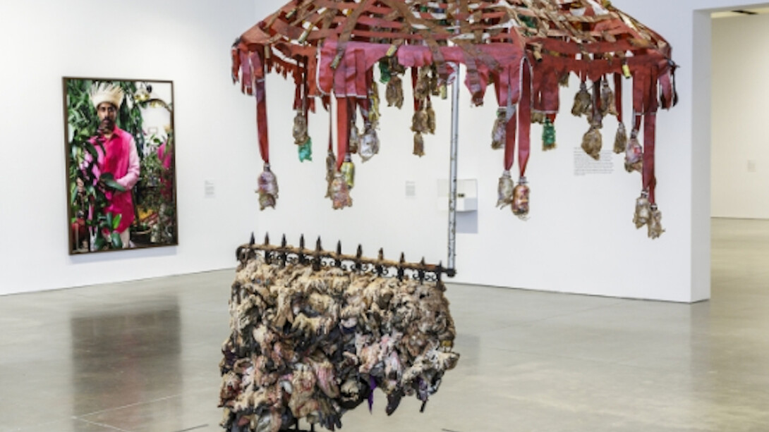Nari Ward, Exhibition view. Courtesy of ICA 