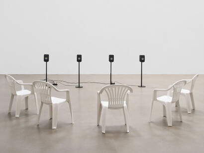 Various artists, High five, exhibition view. Courtesy of Galerie Eigen+Art