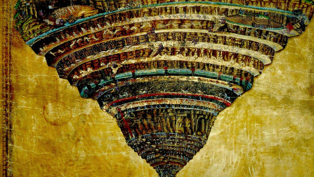 «Mapa del Infierno», Botticelli