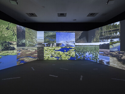 Save land. United for land, Ausstellungsansicht. Mit freundlicher Genehmigung der Bundeskunsthalle