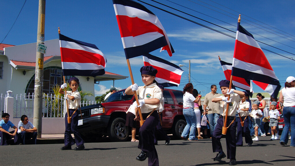 En Costa Rica se acostumbra a celebrar setiembre como el “Mes de la Patria”