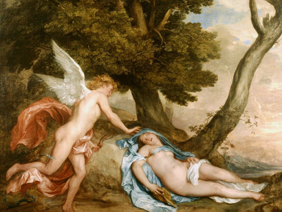 Antoon Van Dyck, Eros risveglia Psiche dal sonno provocato dal dono di Proserpina 