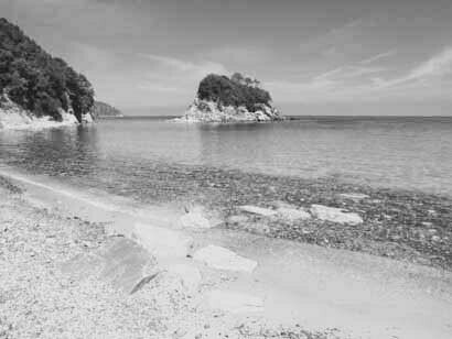 Roberto Ridi, El Scoglio della Paolina, cerca de Marciana, donde (cuenta la leyenda) la hermana de Napoleón, Paolina, amaba tomar el sol