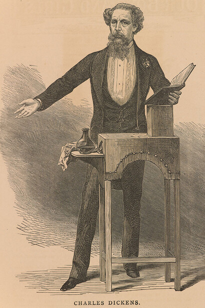 Charles Dickens and the Spirit of Christmas. Courtesy of Morgan Museum