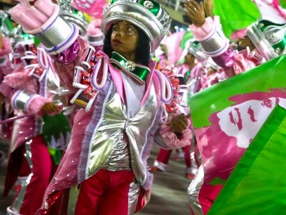 A Mangueira no carnaval de Rio