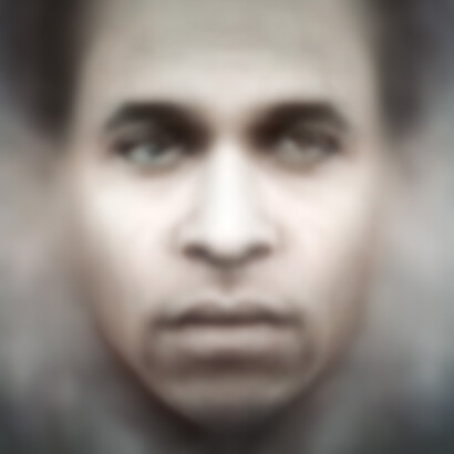 "Fanon” (Even the Dead Are Not Safe) Eigenface, 2017, “Fanon” (Incluso los muertos no están a salvo) Eigenface. Cortesía del artista y Metro Pictures, Nueva York
