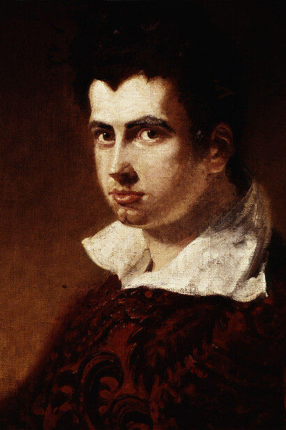 Leigh Hunt by Benjamin Robert Haydon