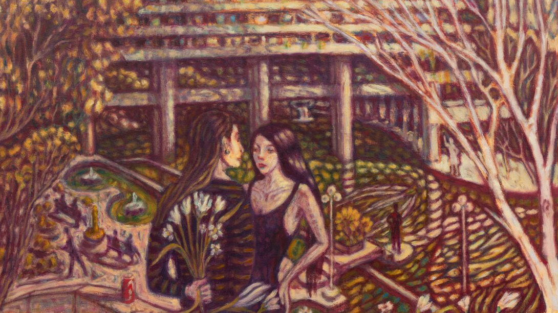 Stephen Polatch, Barbican couple, 2024. Courtesy of Margot Samel Gallery