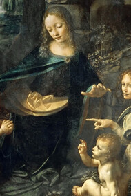 Leonardo da Vinci - Vergine delle Rocce - Louvre, Parigi