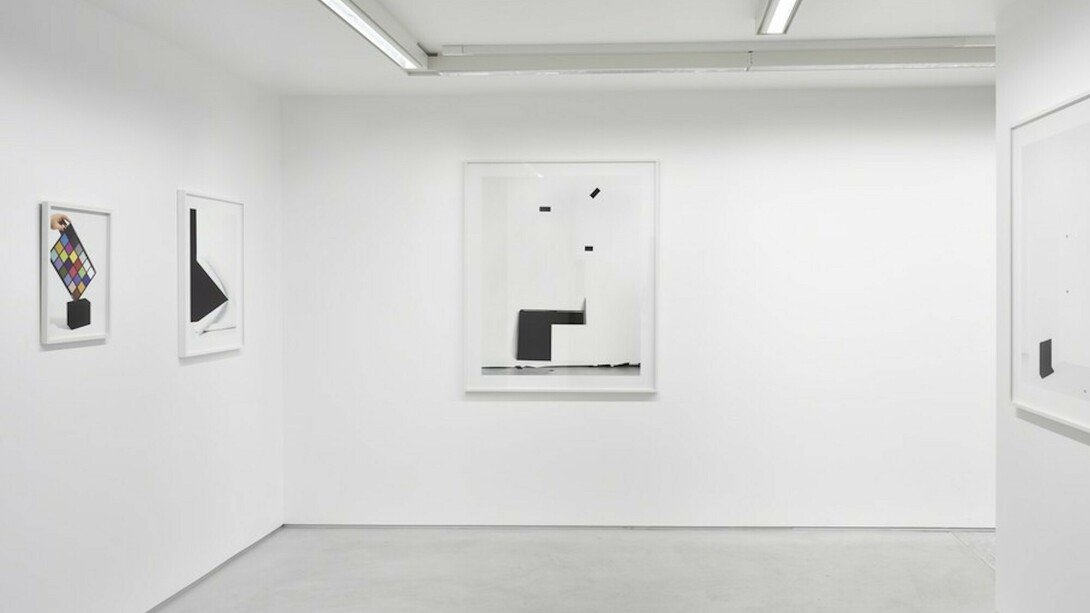 Reste eVidence Black-out, Exhibirtion view. Courtesy of galerie Christophe Gaillard
