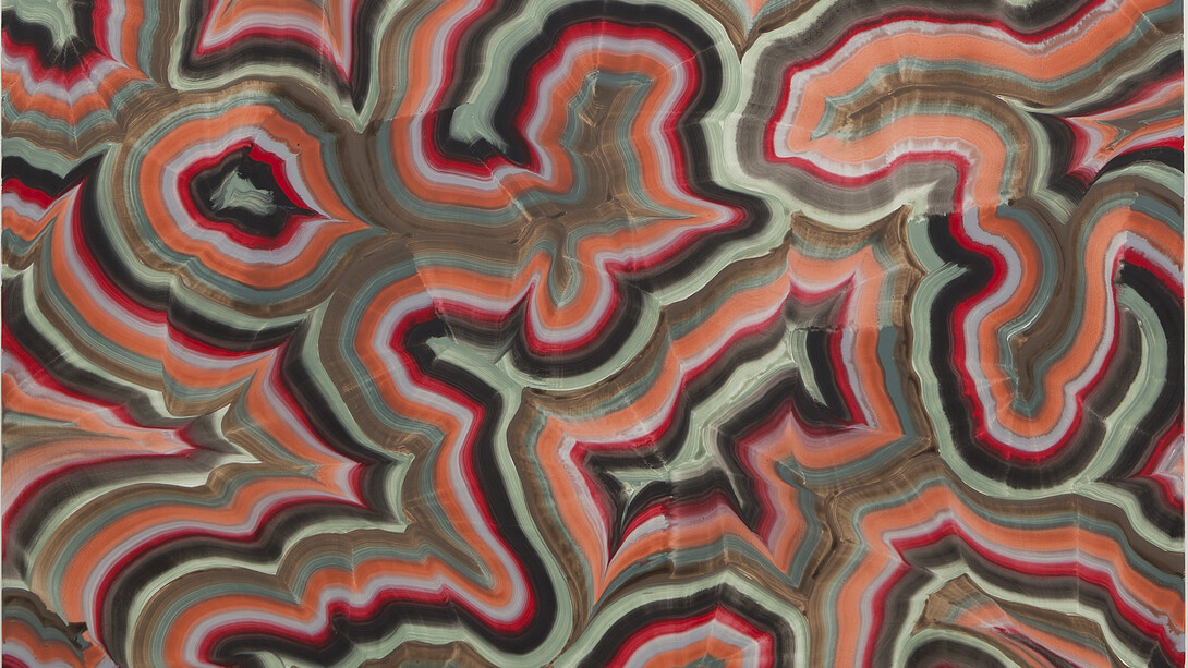 Bernard Frize, Riamo (detail), 2014, courtesy of the artist and Simon Lee Gallery