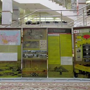 Lithuanians in the Kengir Uprising, 16 May – 26 June 1954, exhibition view. Courtesy of Museum of occupations and freedom fights