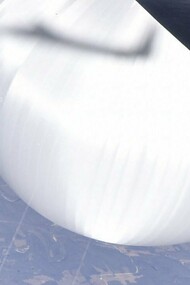 A U.S. Air Force pilot looked down at the suspected Chinese surveillance balloon as it hovered over the Central Continental United States on February 3, 2023.