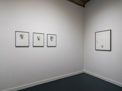 Installation View, Xavier Robles de Medina, If you dream of your tongue, beware, 2017, New York, NY. Courtesy of Catinca Tabacaru Gallery