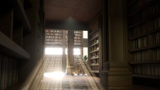 La Biblioteca di Babele rappresenta un universo infinito in cui esistono tutte le combinazioni possibili di libri, ma in cui il senso rischia di perdersi nell’eccesso di possibilità