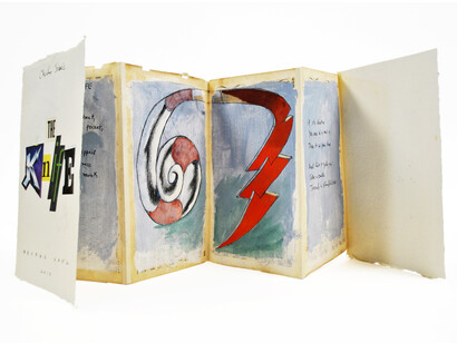 The Knife 2010, edition 5/10, Gouache and ink on paper, George Nama and Charles Simić