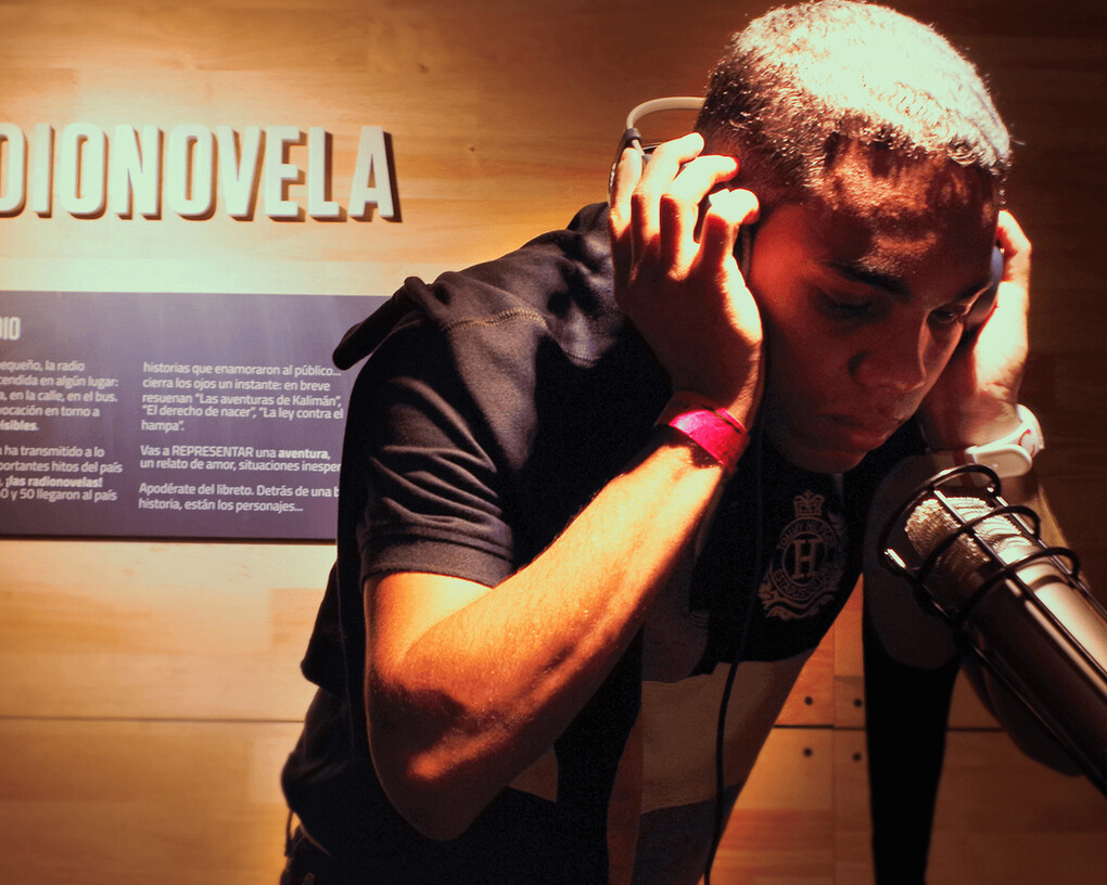 En Escena. Courtesy of Parque Explora