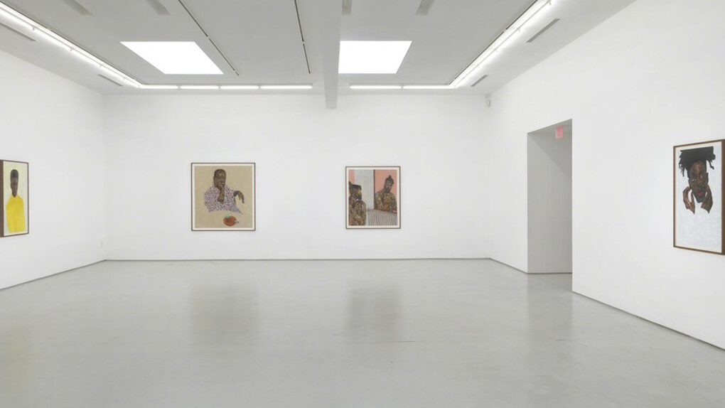 Amoako Boafo. Courtesy of Roberts Projects