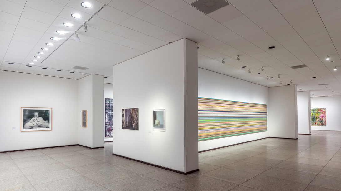 Gerhard Richter, 100 works for Berlin, exhibition view. Courtesy of Neue Nationalgalerie
