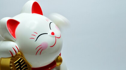 Gatto cinese portafortuna