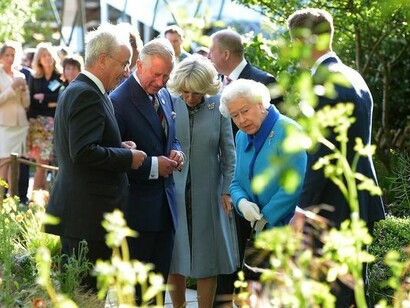 La reina Isabel II nunca falta a su cita con la exposición floral más famosa de Reino Unido 