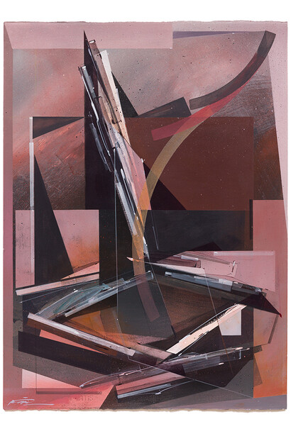 Augustine Kofie, First chance, 2021. Courtesy of Hashimoto Contemporary