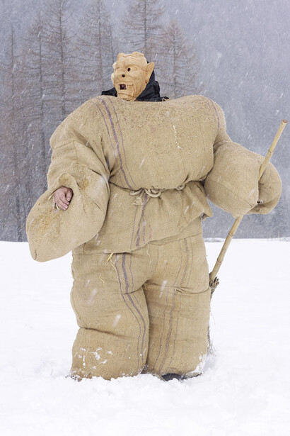Charles Freger, Wilder Mann, 2010-2011, Empaille