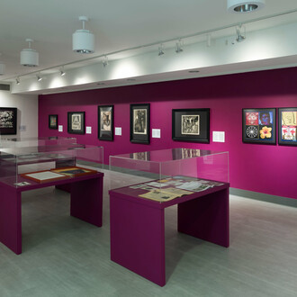 Kabuya Pamela Bowens-Saffo, From the heights, exhibition view. Courtesy of Museum of Art and Design MOAD