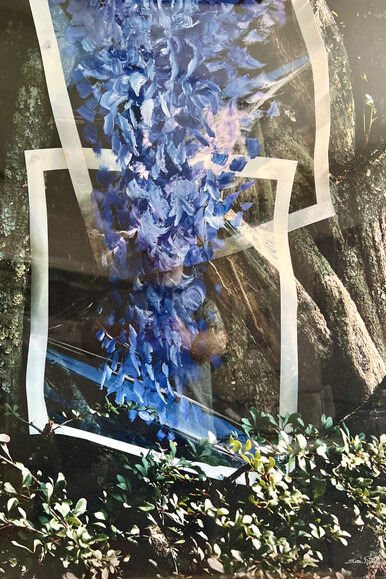 Evon Streetman, Penland wisteria III (detail), circa mid-1980s. Courtesy of Tracey Morgan Gallery