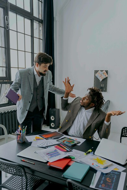 Confusion resulting from working together
