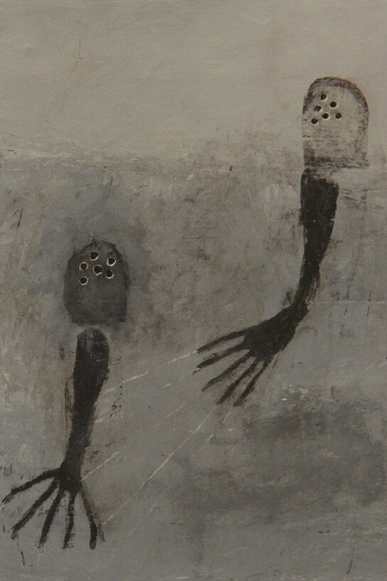 Scott Daniel Ellison, Black Dirt, 2013, Signed, titled, and dated in ink, verso, Acrylic on board, 10 x 8 inches