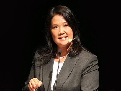 Keiko Fujimori, administradora de empresas y política peruana que se desempeñó como primera dama del Perú de 1994 a 2000