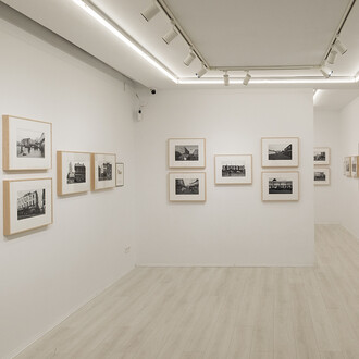 Alejandro Garrido, Southbound, vista de exhibición. Cortesía de la Galería Moisés Pérez de Albéniz