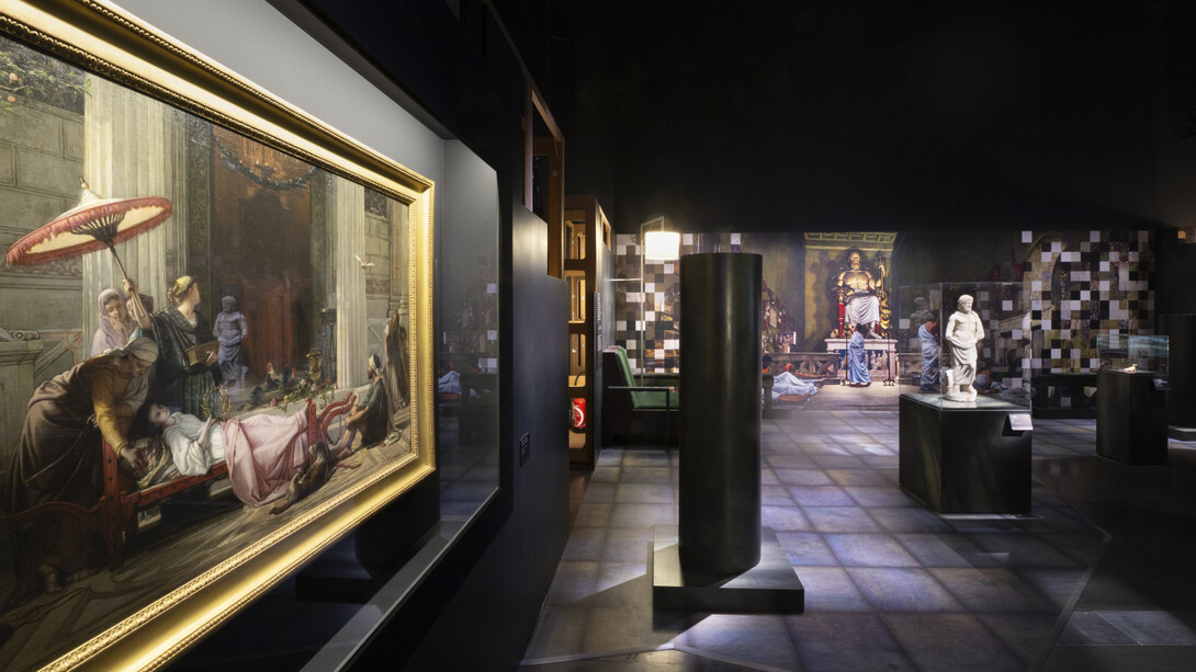 Le temps d’un rêve, vue d'exposition. Avec l'aimable autorisation du Musée des Confluences