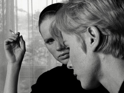 Bibi Andersson y Liv Ullmann en la película «Persona»