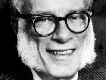 Isaac Asimov was an American writer and professor of biochemistry at Boston University. Widely regarded as one of the “Big Three” science fiction authors—alongside Robert A. Heinlein and Arthur C. Clarke—he wrote or edited more than 500 books over the course of his prolific career
