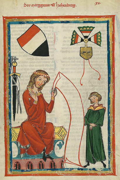 Il Marchese di Hohenburg, Codex Manesse