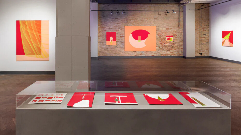 Reine Paradis, Eclipse, exhibition view. Courtesy of König Telegraphenamt
