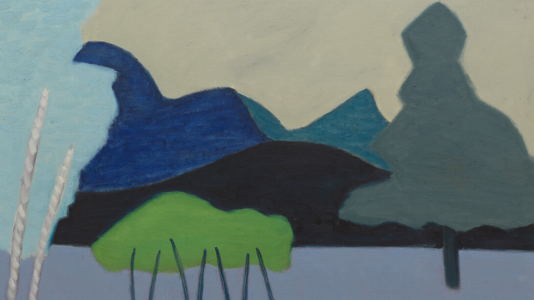 Milton Avery, Clear cut landscape (detail), 1951. Courtesy of San Francisco Museum of Modern Art