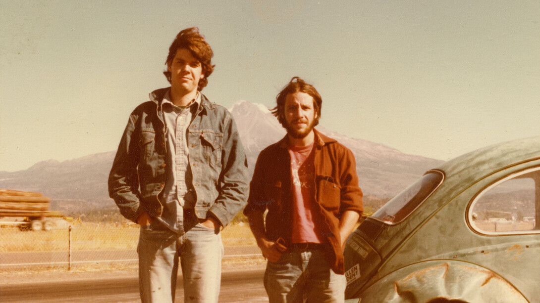 Doug Biggert
Hitchhiker Series, c.1970s
c-print
3 1/2 x 4 7/8 inches
unique © Doug Biggert, courtesy George Adams Gallery
