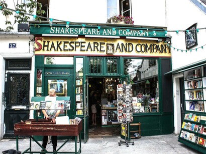 Shakespeare and Company Bookstore, Paris, France